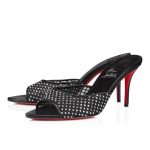 Apostropha Mule Mesh Strass